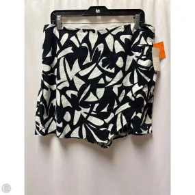 Weekend Fashion Outfit Shot Skort By A New Day In Black & White, Size: 12