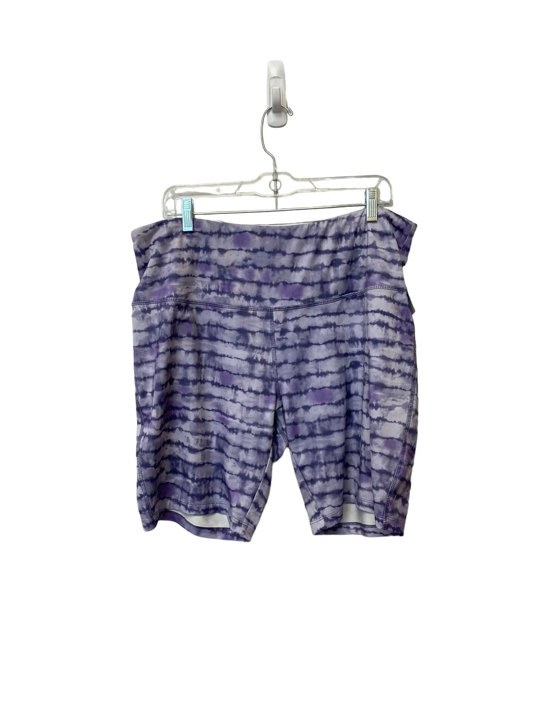 Purple Athletic Shorts Vogo, Size 2x Quick Change Friendly compression support
