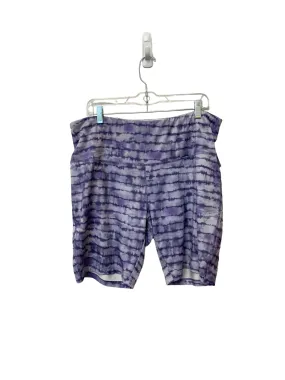 Purple Athletic Shorts Vogo, Size 2x Quick Change Friendly compression support