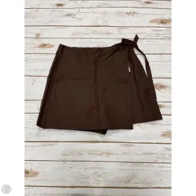 Hidden Zipper Skort By Loft In Brown, Size: Xs