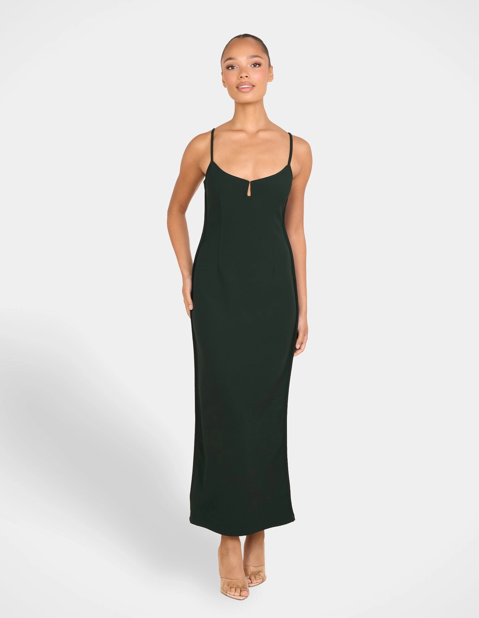 ReversibleStyle Reversible-Style Alaina Keyhole Maxi Dress