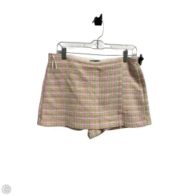 Skort By Zara In Pink, Size: 12 Subtle Shimmer