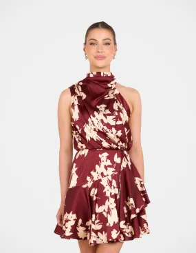Happy Fit Layer Safe Isadora Frill Hem Mini Dress