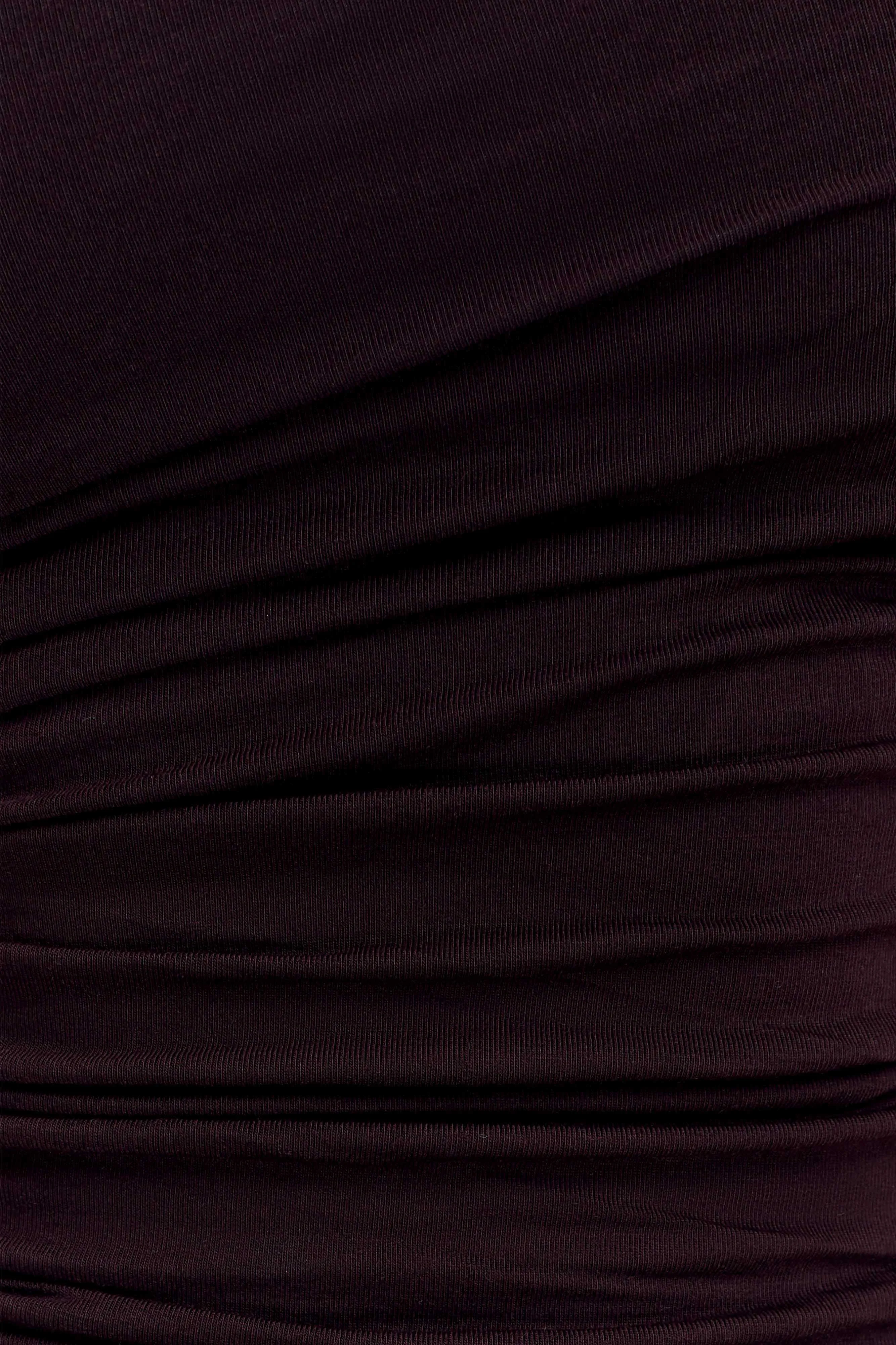 ZonalVentilation Anna One Shoulder Modal Top - Cacao Brown