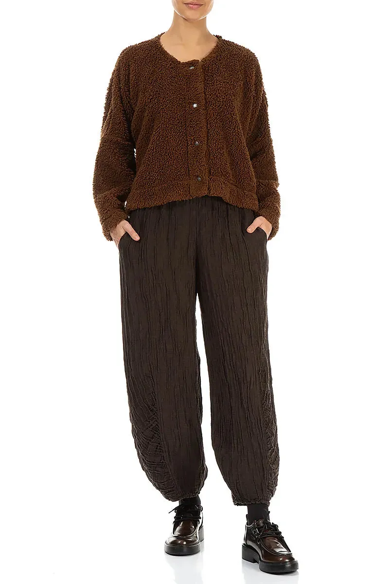 All Year Airflow Ventilation Snap Front Aged Copper Teddy Cotton Jacket