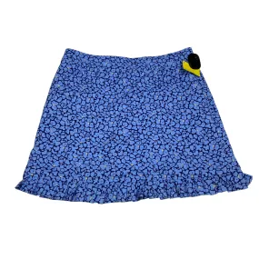 Skort By J Mclaughlin In Blue, Size:M Modern Outfit Geometric Print