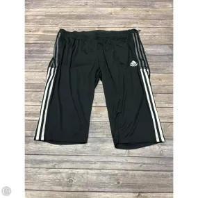 Chill Flex Reinforced Hems Athletic Shorts By Adidas In Black, Size: 2x