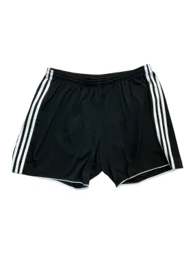 Athletic Shorts By Adidas In Black, Size:2X Slimming Effect