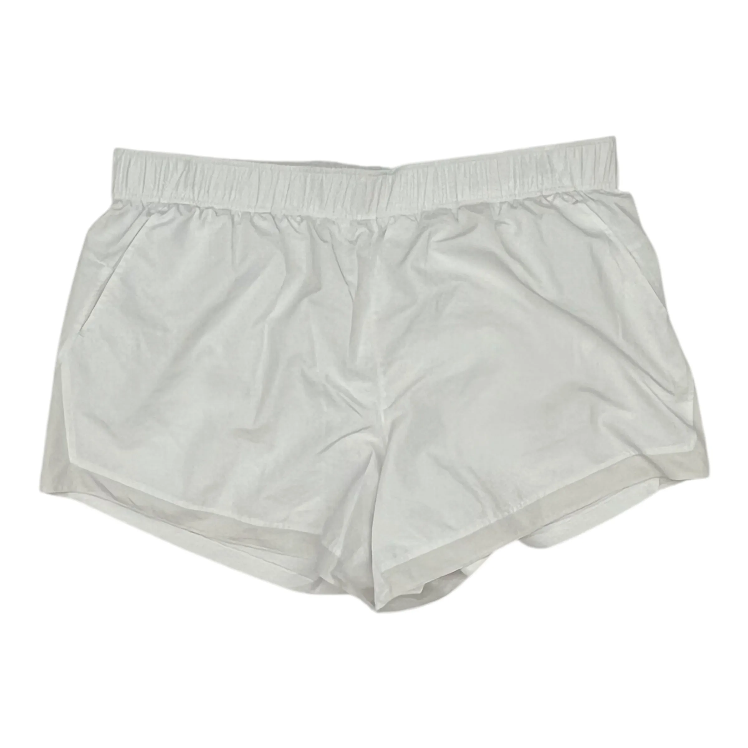 Athletic Shorts By Athletic Works In White, Size:2X Collectible Multi Pocket System