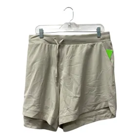 tank top Summer Style Athletic Shorts By Berkeley Jensen In Cream, Size:1X