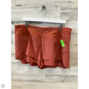 AntiSnagTechnology Athletic Shorts By Calia In Orange, Size: Xl