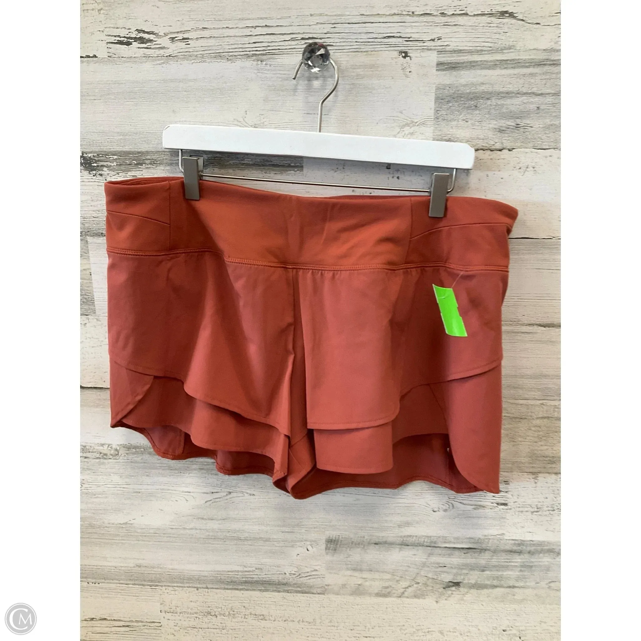 AntiSnagTechnology Athletic Shorts By Calia In Orange, Size: Xl