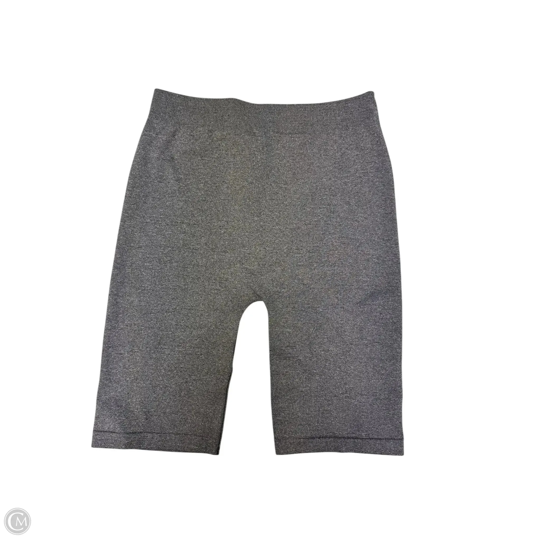 Comfort Design Low-waisted Athletic Shorts By Clothes Mentor In Grey, Size: 3x