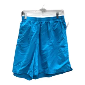Wrinkle Resistant Material Anti Static Finish Athletic Shorts By Columbia In Blue, Size:2X