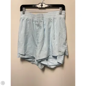 Athletic Shorts By Fabletics In Blue, Size: 1x Lightweight Construction Cooling Mesh Lining