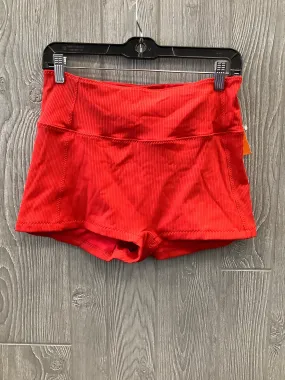 One-of-a-kind Four Way Stretch Athletic Shorts By Fabletics In Red, Size: Xl