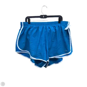 Athletic Shorts By Nike Apparel In Blue, Size: 2x Stretch Tech Soft touch finish