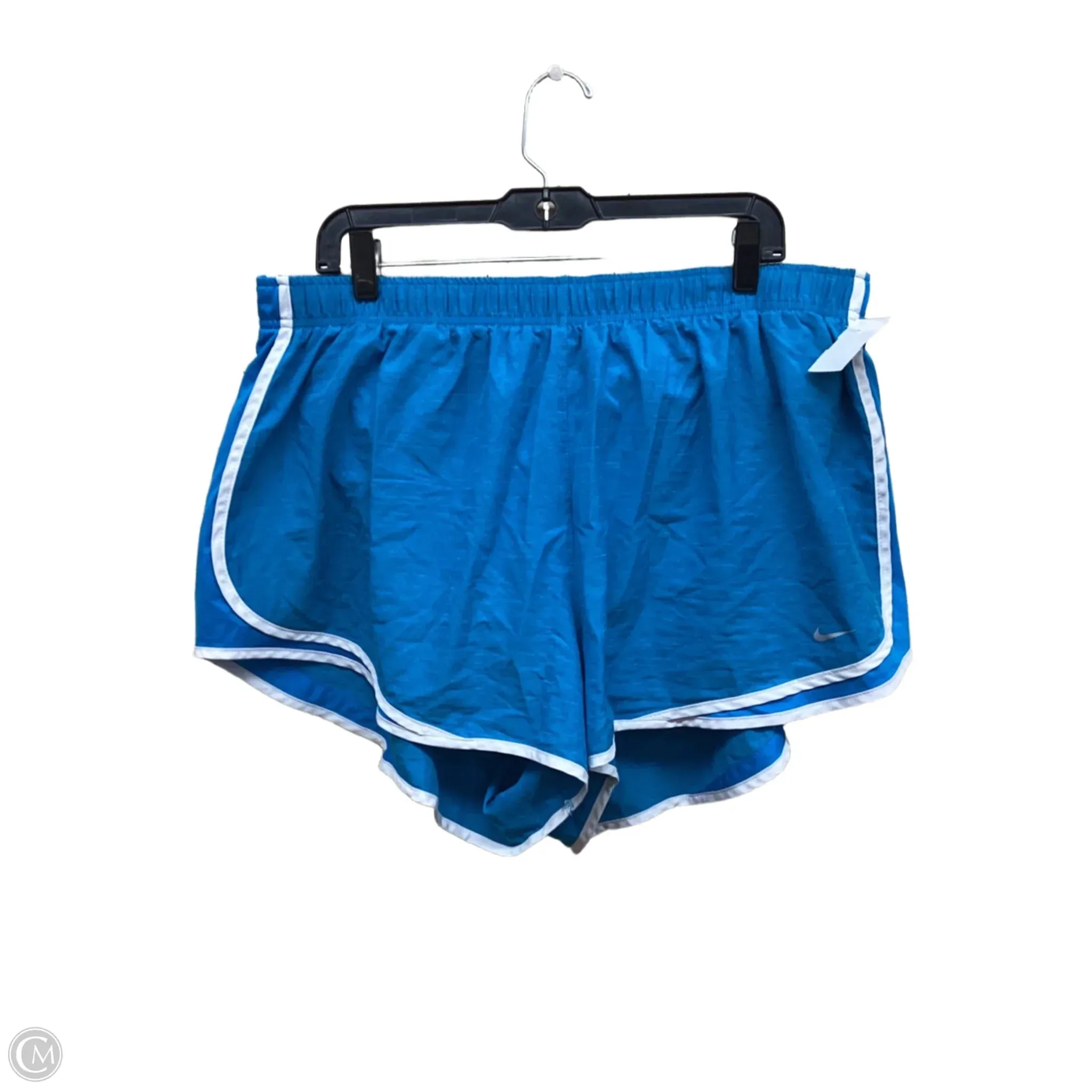 Athletic Shorts By Nike Apparel In Blue, Size: 2x Stretch Tech Soft touch finish