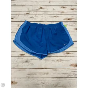 denim alternative Athletic Shorts By Nike In Blue, Size: 2x