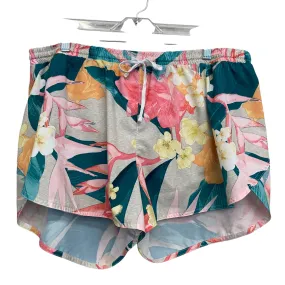 Soft Feel Chic Look Athletic Shorts By Old Navy In Floral Print, Size:Xl