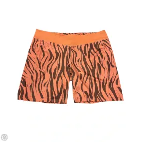 tumble dry Athletic Shorts By Tek Gear In Animal Print, Size: 3x