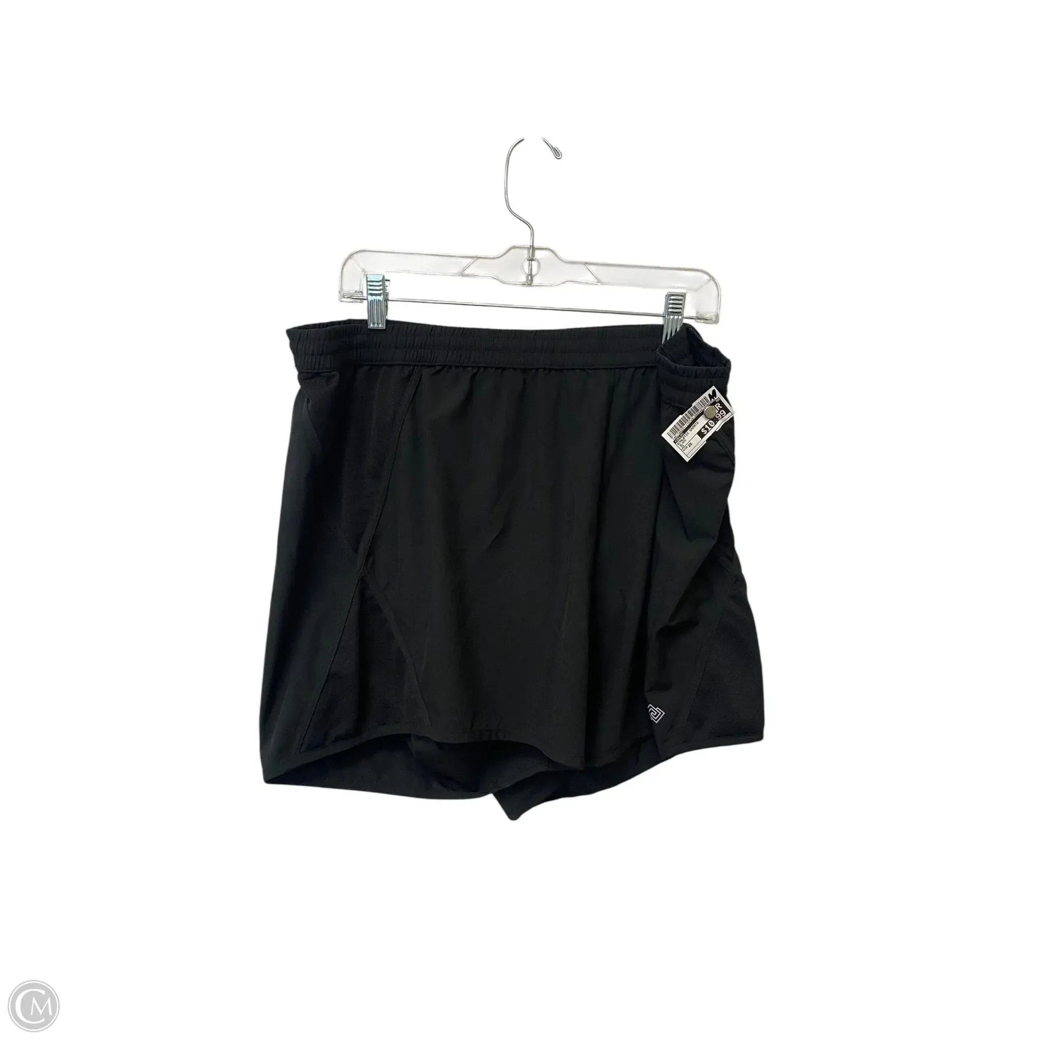 Festival Outfit Athletic Shorts By Zelos In Black, Size: 2x