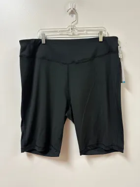 Athletic Shorts By Zelos In Black, Size: 3x Soft Waistband