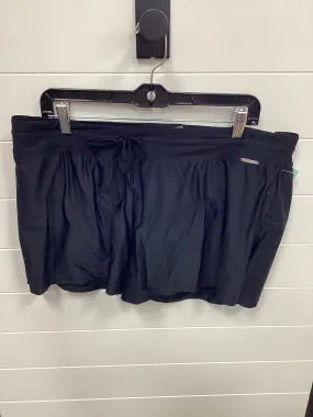 Athletic Shorts By Zero Xposure In Black, Size:1X Sleek Stretch