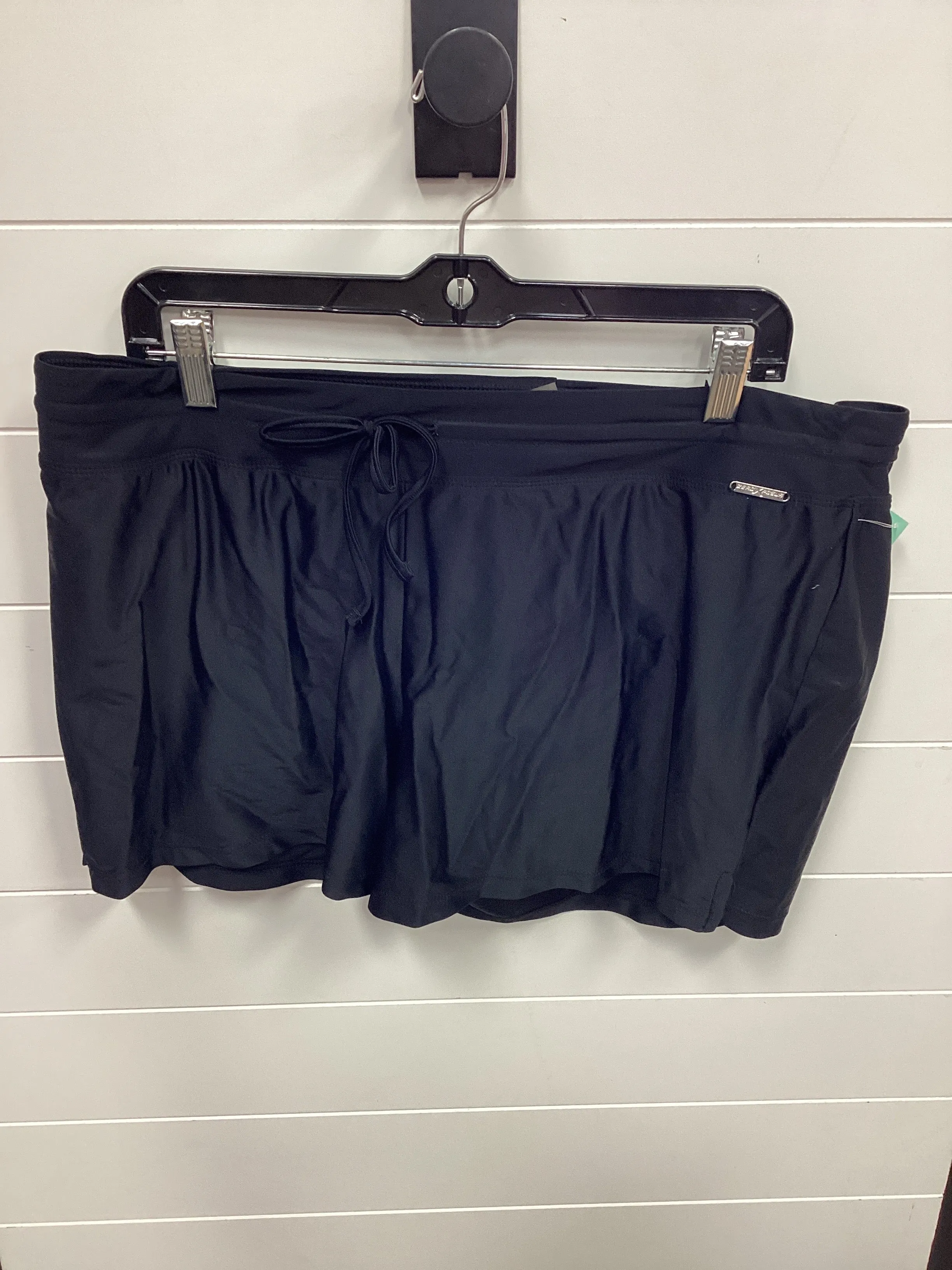 Athletic Shorts By Zero Xposure In Black, Size:1X Sleek Stretch