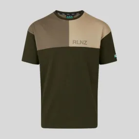 SeamFreeShoulder UltraSoft Lining Backslider T-shirt Olive Multi