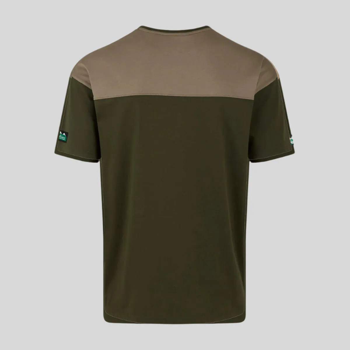 Reflective details Backslider T-shirt Olive Multi