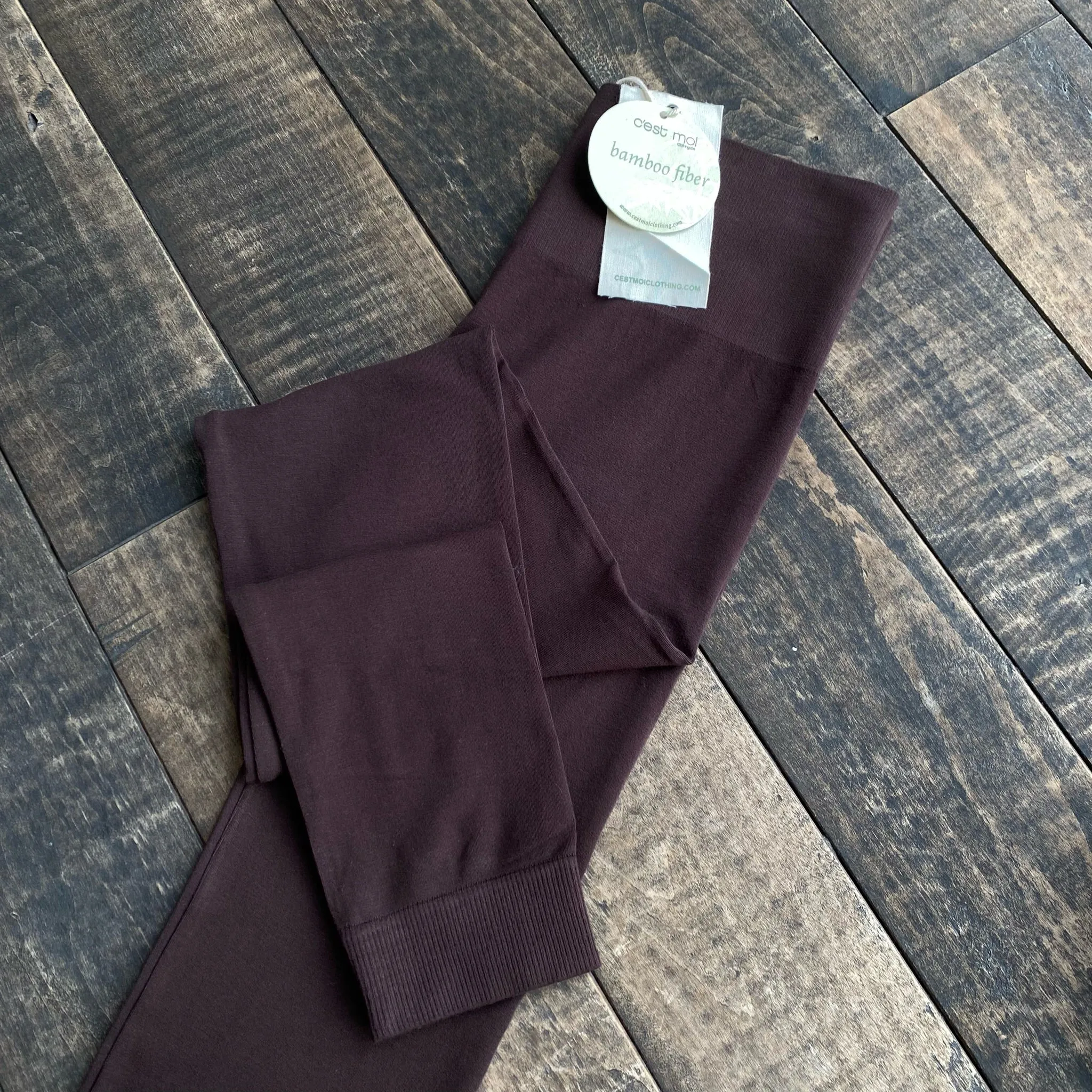 Bamboo High Waisted Leggings Feminine Fit Slim and Sleek