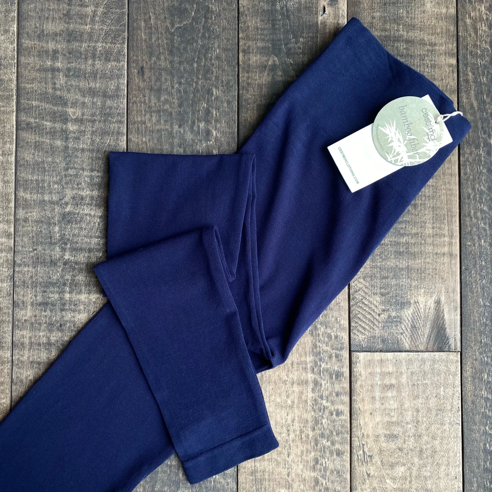 Bamboo High Waisted Leggings Body-Hugging Wear