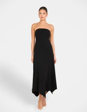 Refined Form Belize Strapless Midi Dress