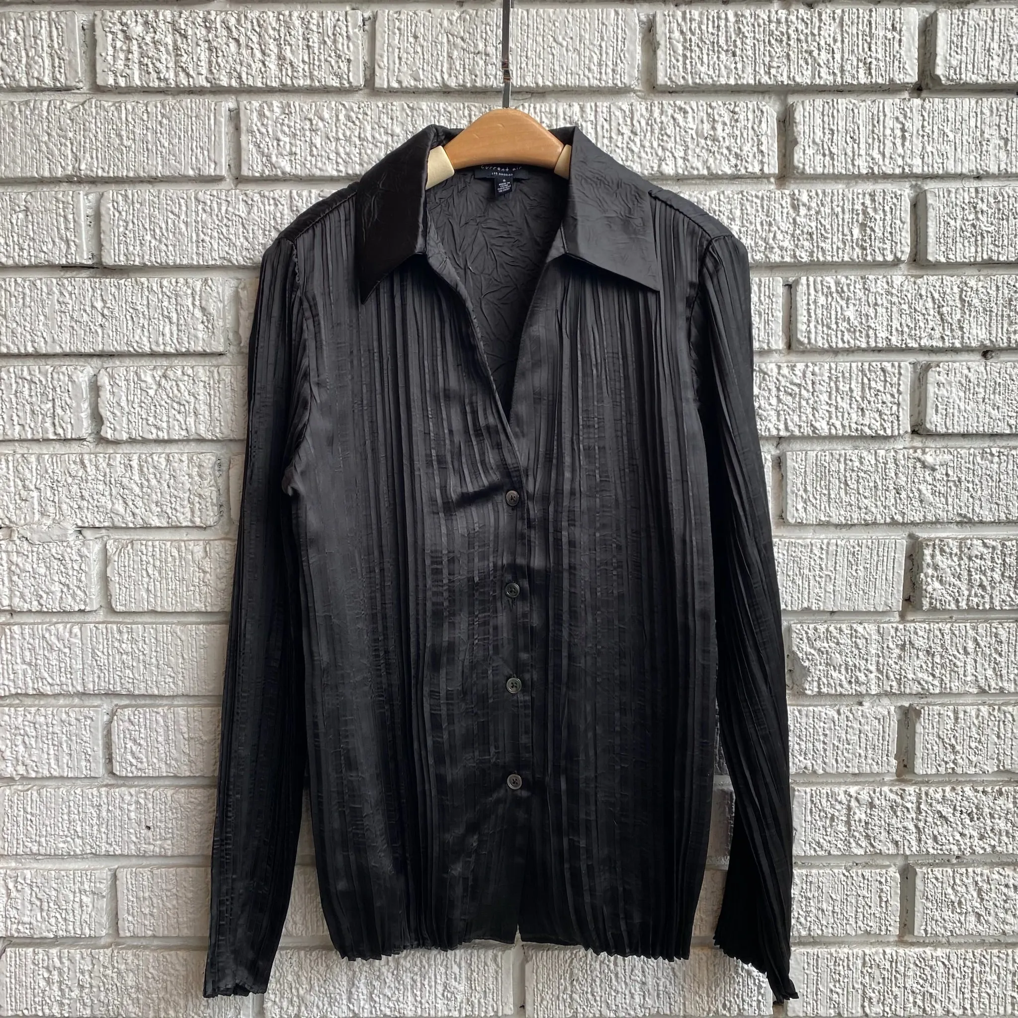 BENTON Pleated Shirt Sustainable Material Loose Fit