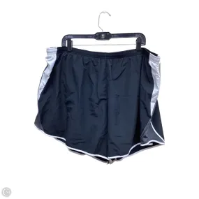 Motion Support Quick Motion Athletic Shorts By Nike Apparel In Black, Size: 2x
