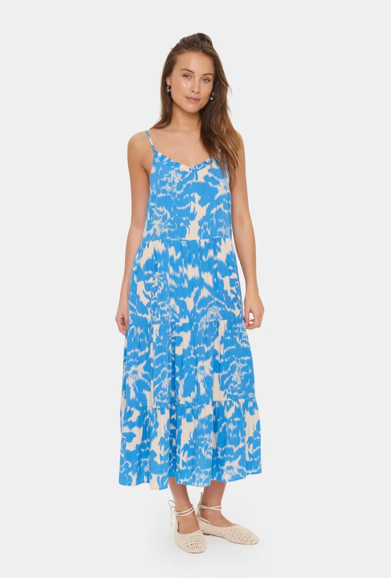 Soft Presence Dreamy Simplicity BLUE WATERS MAXI DRESS