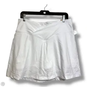 Skort By Pink In White, Size: Xl Sophisticated Casual