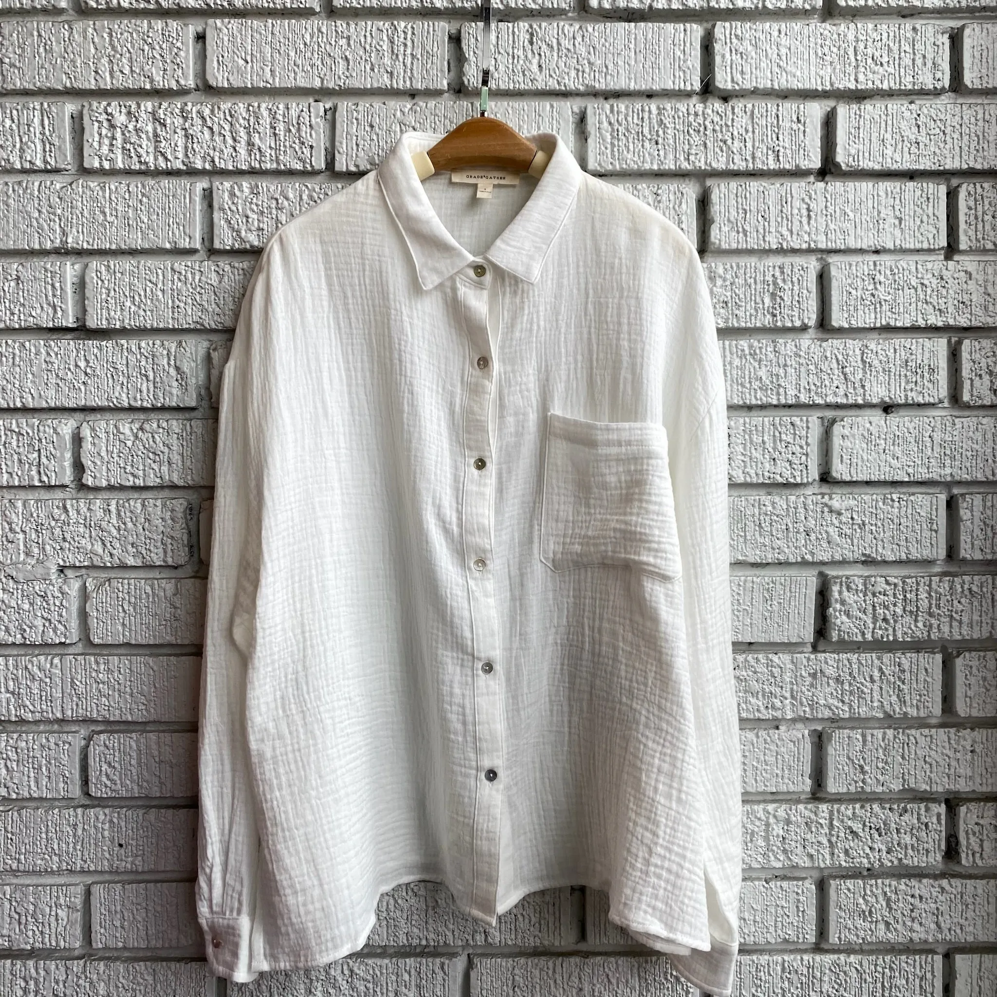 CLARA  Shirt Easy Care Material Abrasion resistant