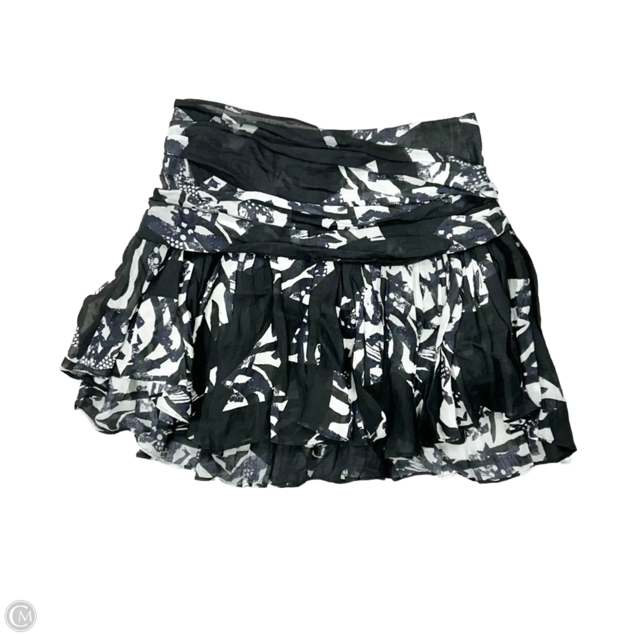 Skort By Iro In Black & White, Size: S Daily Fashion