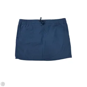 Skort By Eddie Bauer In Navy, Size: 14 Classic Touch