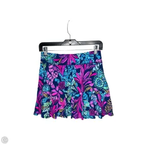 Skort Designer By Lilly Pulitzer In Blue, Size: 0 Quick Wear