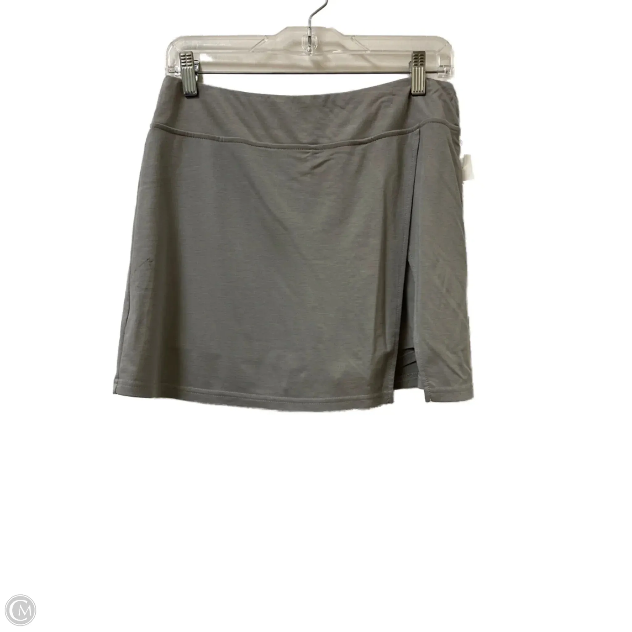 Soft Tones Skort By Clothes Mentor In Grey, Size: L