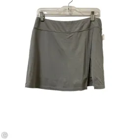 Soft Tones Skort By Clothes Mentor In Grey, Size: L