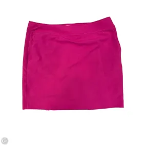 Skort By Clothes Mentor In Pink, Size: 8 Neat Look Comfort Mood