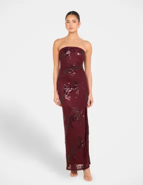 Niah Strapless Sequin Gown Easy Layering Boho Mood