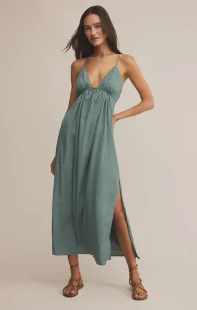 Smooth Shape MANON SATIN MAXI DRESS