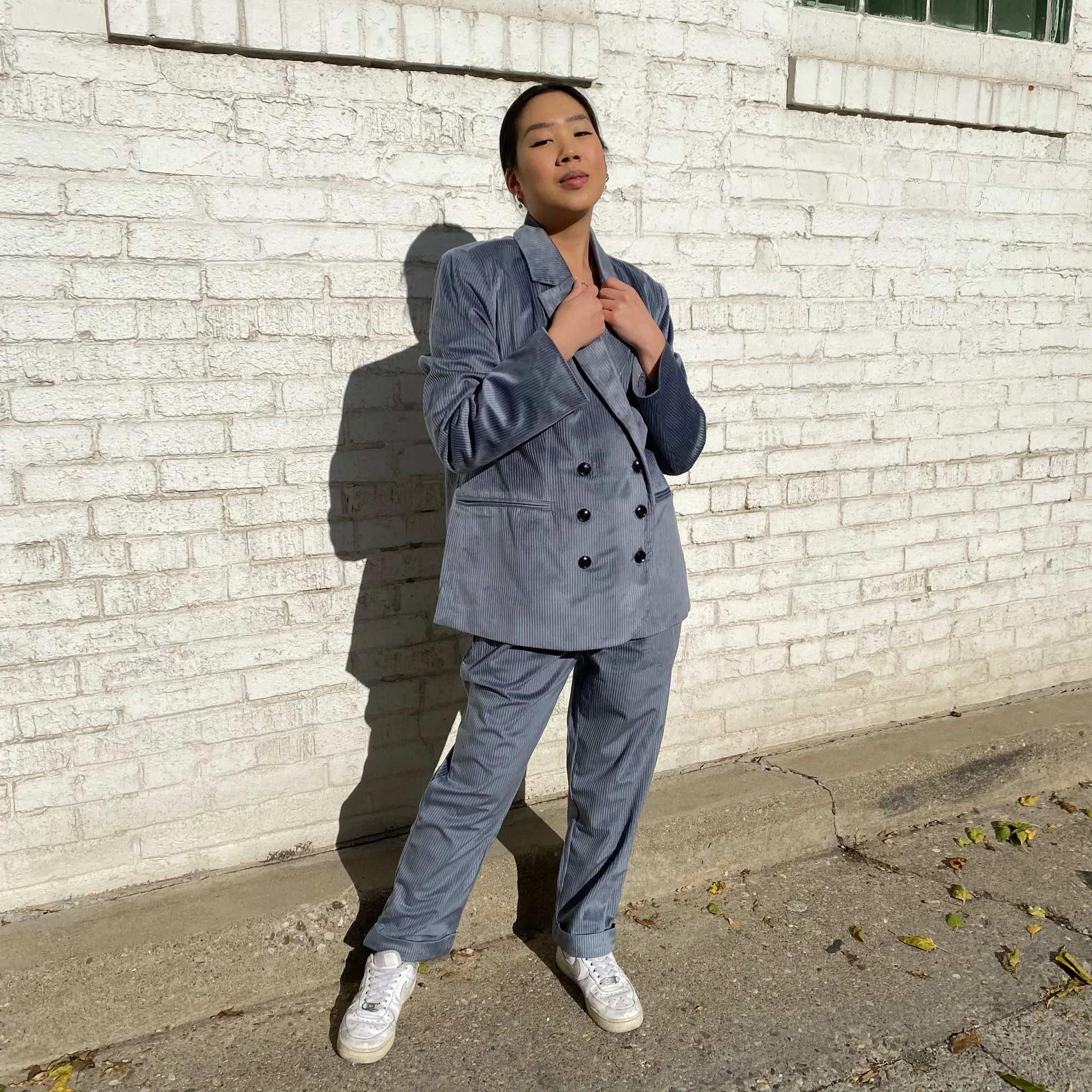 Active Performance Layered Panel Design ROBIN Corduroy Pants