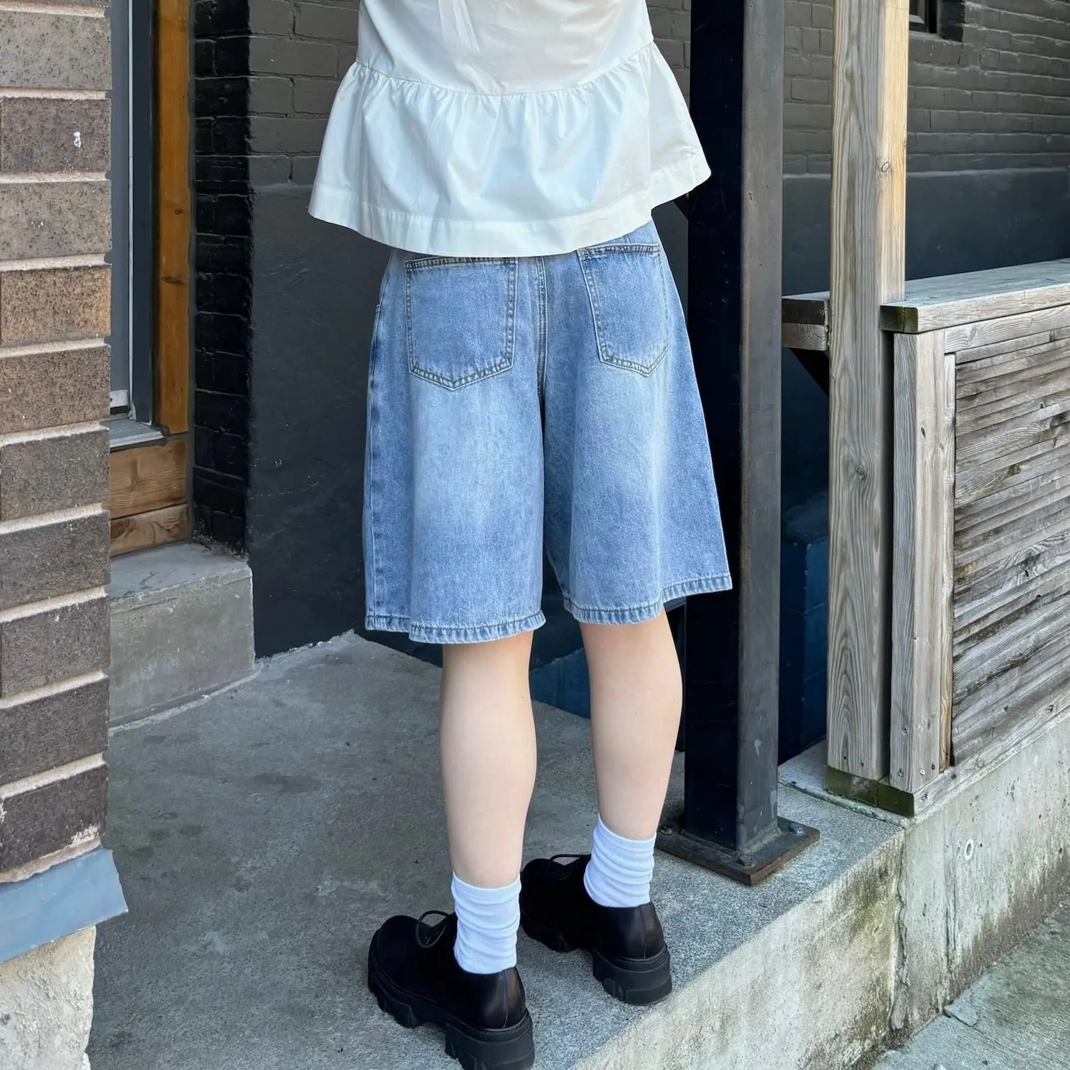 Wool blend Anti Static Treatment CHRISTIE Shorts