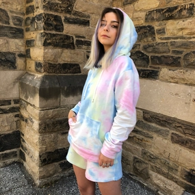 CIELO Tie Dye Hoodie Odor Resistant Finish